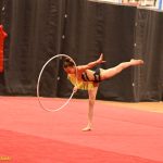 VIDEO: Gymnastky Kláry Petržilkové předvedly v Táboře vánoční i soutěžní choreografie