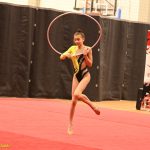 VIDEO: Gymnastky Kláry Petržilkové předvedly v Táboře vánoční i soutěžní choreografie