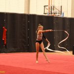 VIDEO: Gymnastky Kláry Petržilkové předvedly v Táboře vánoční i soutěžní choreografie