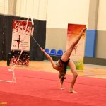 VIDEO: Gymnastky Kláry Petržilkové předvedly v Táboře vánoční i soutěžní choreografie