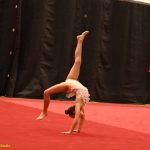 VIDEO: Gymnastky Kláry Petržilkové předvedly v Táboře vánoční i soutěžní choreografie