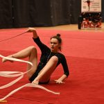 VIDEO: Gymnastky Kláry Petržilkové předvedly v Táboře vánoční i soutěžní choreografie