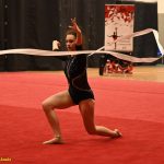 VIDEO: Gymnastky Kláry Petržilkové předvedly v Táboře vánoční i soutěžní choreografie