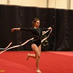 VIDEO: Gymnastky Kláry Petržilkové předvedly v Táboře vánoční i soutěžní choreografie