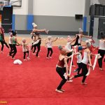 VIDEO: Gymnastky Kláry Petržilkové předvedly v Táboře vánoční i soutěžní choreografie