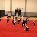 VIDEO: Gymnastky Kláry Petržilkové předvedly v Táboře vánoční i soutěžní choreografie