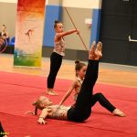 VIDEO: Gymnastky Kláry Petržilkové předvedly v Táboře vánoční i soutěžní choreografie