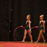 VIDEO: Gymnastky Kláry Petržilkové předvedly v Táboře vánoční i soutěžní choreografie