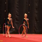 VIDEO: Gymnastky Kláry Petržilkové předvedly v Táboře vánoční i soutěžní choreografie