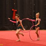 VIDEO: Gymnastky Kláry Petržilkové předvedly v Táboře vánoční i soutěžní choreografie