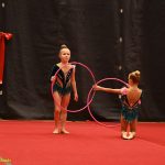 VIDEO: Gymnastky Kláry Petržilkové předvedly v Táboře vánoční i soutěžní choreografie