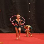 VIDEO: Gymnastky Kláry Petržilkové předvedly v Táboře vánoční i soutěžní choreografie