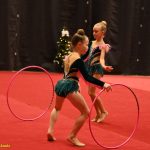 VIDEO: Gymnastky Kláry Petržilkové předvedly v Táboře vánoční i soutěžní choreografie