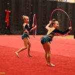 VIDEO: Gymnastky Kláry Petržilkové předvedly v Táboře vánoční i soutěžní choreografie