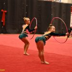 VIDEO: Gymnastky Kláry Petržilkové předvedly v Táboře vánoční i soutěžní choreografie