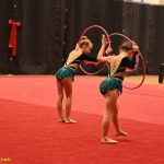 VIDEO: Gymnastky Kláry Petržilkové předvedly v Táboře vánoční i soutěžní choreografie