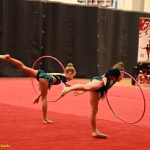 VIDEO: Gymnastky Kláry Petržilkové předvedly v Táboře vánoční i soutěžní choreografie