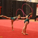 VIDEO: Gymnastky Kláry Petržilkové předvedly v Táboře vánoční i soutěžní choreografie