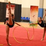 VIDEO: Gymnastky Kláry Petržilkové předvedly v Táboře vánoční i soutěžní choreografie