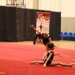 VIDEO: Gymnastky Kláry Petržilkové předvedly v Táboře vánoční i soutěžní choreografie