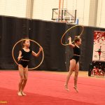 VIDEO: Gymnastky Kláry Petržilkové předvedly v Táboře vánoční i soutěžní choreografie