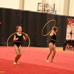 VIDEO: Gymnastky Kláry Petržilkové předvedly v Táboře vánoční i soutěžní choreografie