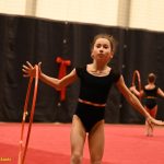 VIDEO: Gymnastky Kláry Petržilkové předvedly v Táboře vánoční i soutěžní choreografie