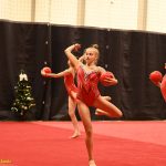 VIDEO: Gymnastky Kláry Petržilkové předvedly v Táboře vánoční i soutěžní choreografie