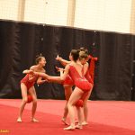 VIDEO: Gymnastky Kláry Petržilkové předvedly v Táboře vánoční i soutěžní choreografie