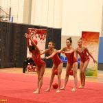 VIDEO: Gymnastky Kláry Petržilkové předvedly v Táboře vánoční i soutěžní choreografie