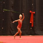 VIDEO: Gymnastky Kláry Petržilkové předvedly v Táboře vánoční i soutěžní choreografie