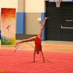 VIDEO: Gymnastky Kláry Petržilkové předvedly v Táboře vánoční i soutěžní choreografie