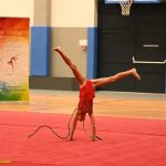 VIDEO: Gymnastky Kláry Petržilkové předvedly v Táboře vánoční i soutěžní choreografie