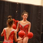 VIDEO: Gymnastky Kláry Petržilkové předvedly v Táboře vánoční i soutěžní choreografie