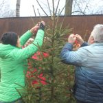 V Křenovicích ozdobili vánoční stromek v lesním divadle. Vede k němu adventní stezka