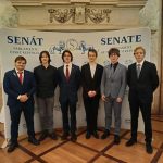 Miroslav Mládek z táborské průmyslovky převzal za své úspěchy ocenění v Senátu