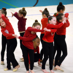 VIDEO: Jak oslavily milevské moderní gymnastky Vánoce?