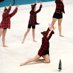 VIDEO: Jak oslavily milevské moderní gymnastky Vánoce?