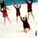 VIDEO: Jak oslavily milevské moderní gymnastky Vánoce?