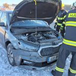 Osm nehod! Ve škarpě skončil autobus i osobní auta