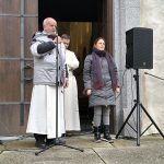 Milevský klášter ožil živým betlémem a koledami. Dorazili i tři králové na koních. Video