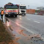 Při ranní nehodě v Plané utrpěla žena zranění obličeje