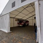 Suchdolští hasiči tráví zimu ve stanu. Držte nám palce, vyzývá velitel