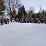 Příznivci značky Zetor se svými traktory na Nový rok opět mířili do Květuše