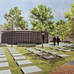 Budoucí podoba suchdolského hřbitova připomíná loď i boží oko. Občané se dočkají obřadní síně