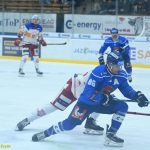 VIDEO: Hokejisté Tábora srazili poslední Porubu ve druhé třetině. Kohouti se drží v šestce pro čtvrtfinále