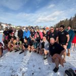 Novoroční namáčení do Chadimáku v Jistebnici přilákalo 54 otužilců