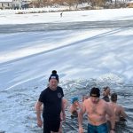 Novoroční namáčení do Chadimáku v Jistebnici přilákalo 54 otužilců