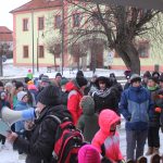Silvestrovský pochod z Bernartic letos mířil do Podolí I. Ohňostroj v Bernarticích nezrušili