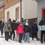 Silvestrovský pochod z Bernartic letos mířil do Podolí I. Ohňostroj v Bernarticích nezrušili